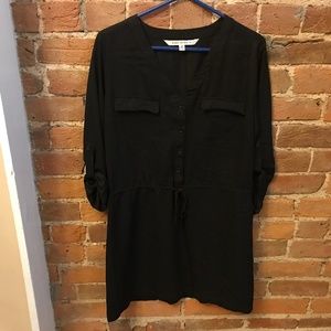 Max Studio Black Tunic Dress